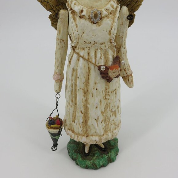 Bethany Lowe Primitive 10in Folk Art Angel Fairy Godmother Figurine Farmhouse - Picture 3 of 10
